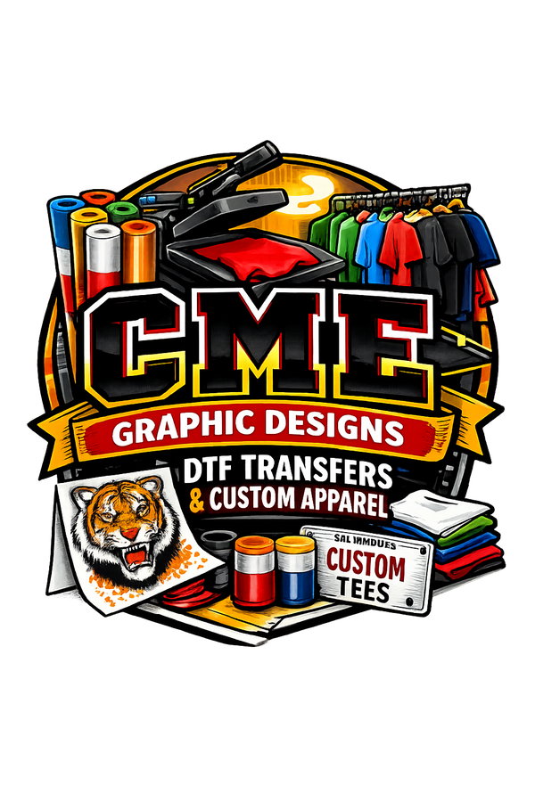 CME Graphic Designs for DTF Transfers