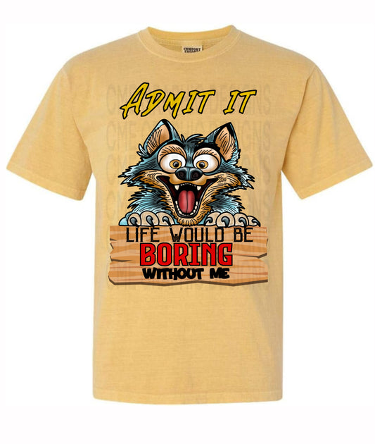 Admit It DTF Transfer