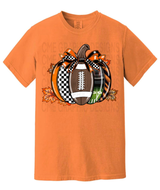 Fall Pumpkin Football