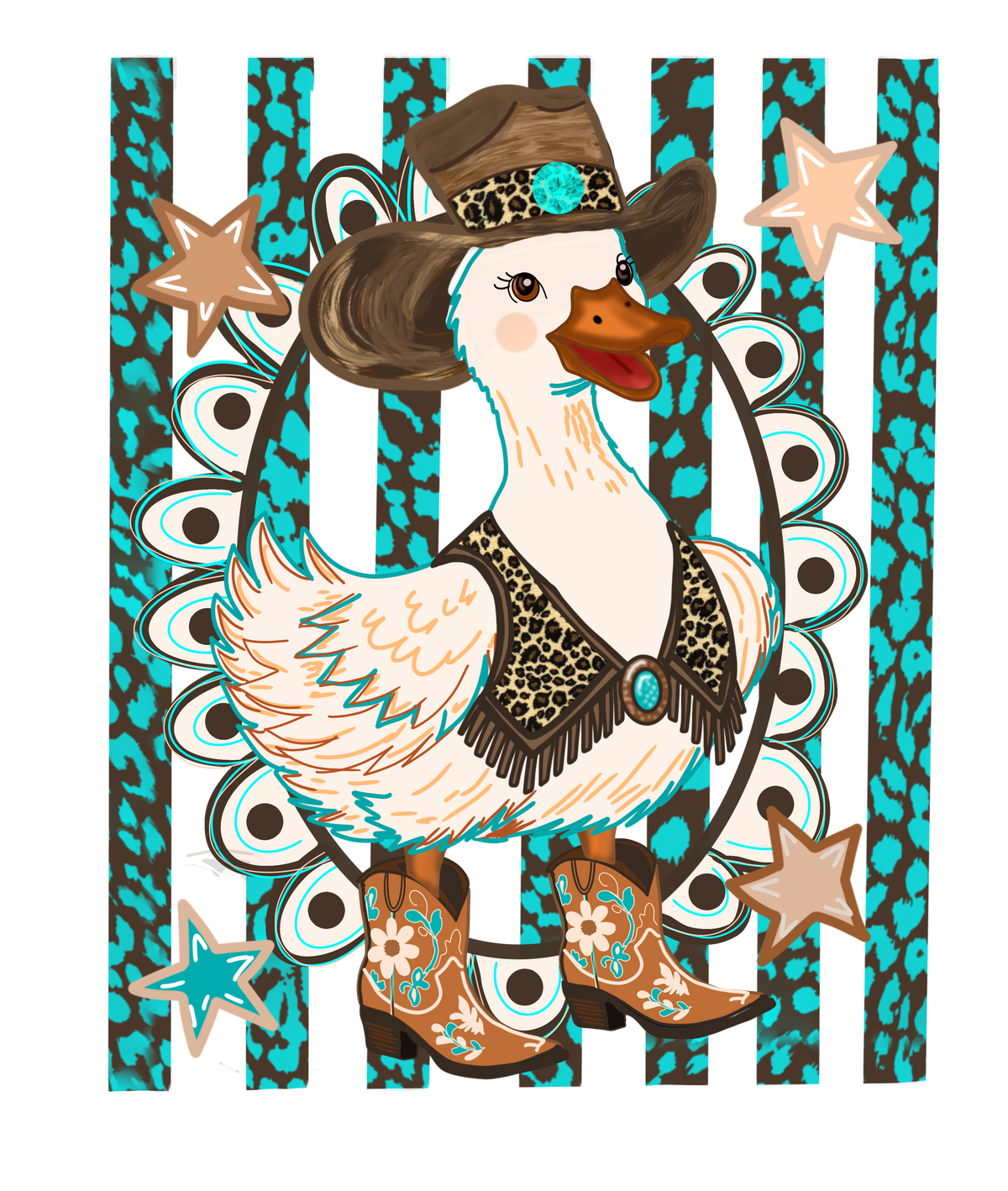IT A DUCK COUNTRY PRINT
