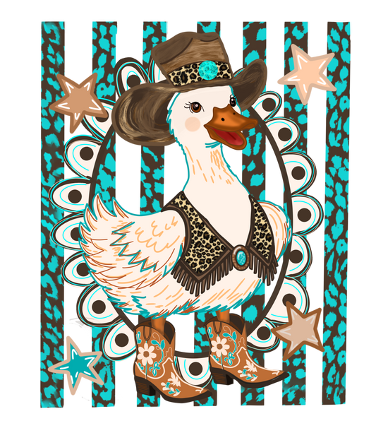 IT A DUCK COUNTRY PRINT